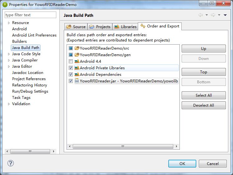 选中yoworfidreader.jar
